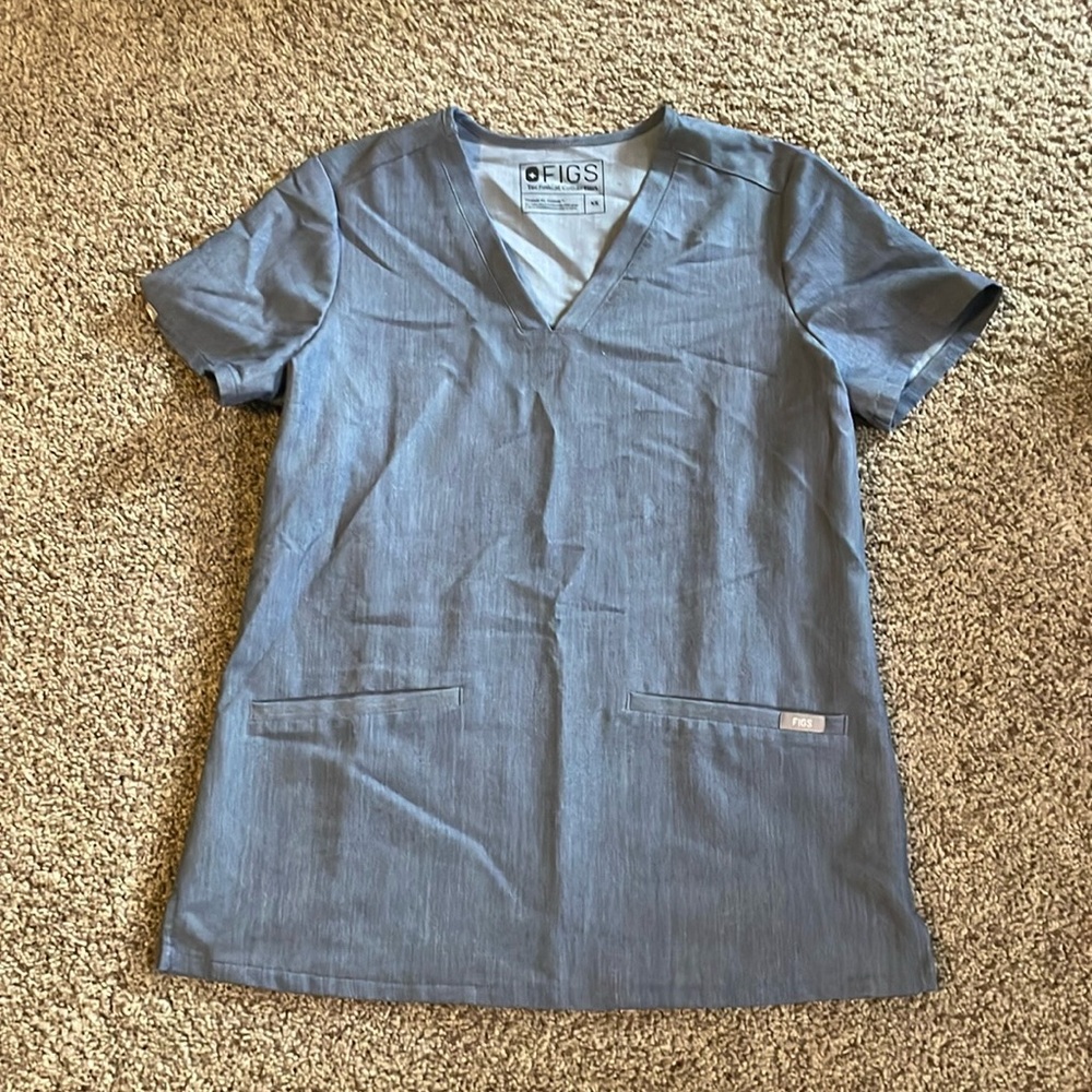 Figs scrubs denim Casma